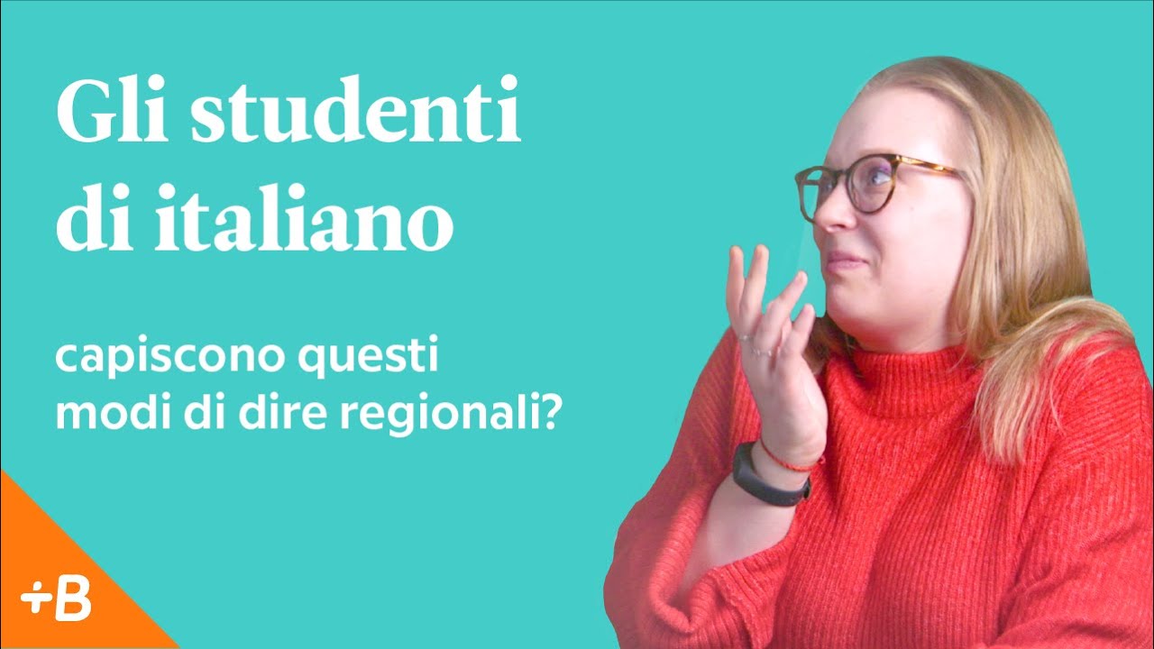 Studenti di italiano alle prese con i modi di dire regionali
