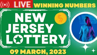 New Jersey Evening Lottery Drawing Results - 09 Mar, 2023 - Pick 3 & 4 - Cash 5 - Pick 6 - Powerball