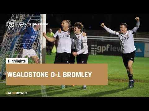 Wealdstone Bromley Goals And Highlights