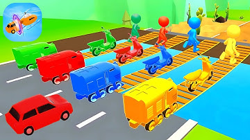 Shape shifting 🚴‍♀️🚁⛵ All Levels Gameplay Walkthrough | Max Level | Android & iOS | Ep269