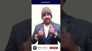 What is Sale Order? - #shortvideo #inventorymanagement  -Video@20 #shorts
