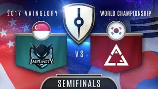 Impunity (SEA) VS ACE Gaming (EA) - Razer 2017 Vainglory World Championship - Semifinals