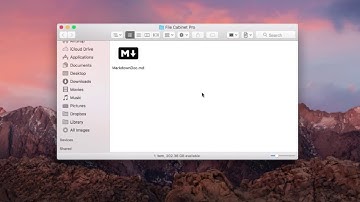File Cabinet Pro Version 4.2 Adds Finder Extension for Creating Text Documents
