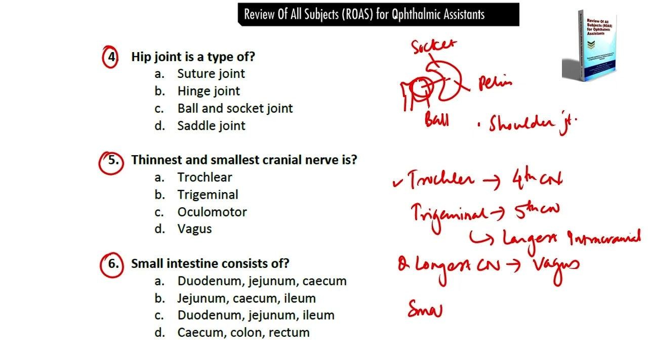 MCQs in Organ System for NHPC License Exam || OA, Optometry || Dr Sabin Sahu