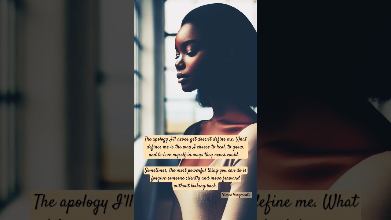 The Apology I'll Never Get 