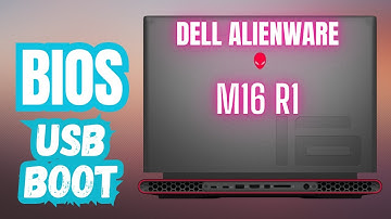 Dell Alienware M16 R1 BIOS & USB Boot Tutorial | Step-by-Step Guide