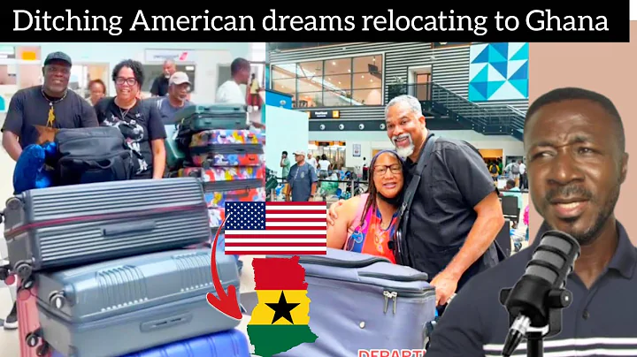 A growing numbers of African Americans are leaving US relocating to Ghana
