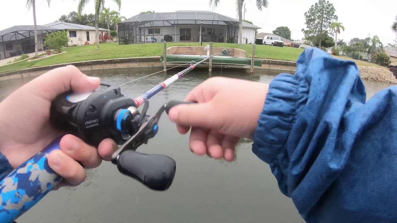 Fishing the cape coral canals! YouTube