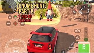 ALL 40/40 GNOME LOCATIONS PART 1! Car Parking Driving School screenshot 4