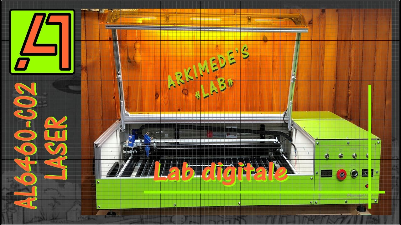 AL6460-CO2 -  By Arkimede'S LAB - IL MIO INCISORE LASER PER TUTTI