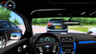 City Car Driving - Ford Fusion screenshot 5