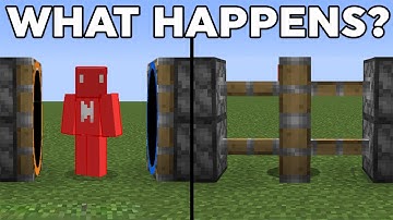 Busting Portal Gun Myths In Minecraft