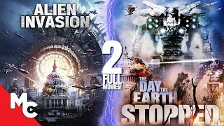 Alien Invasion + The Day The Earth Stopped | 2 Full Movies | Action Sci-Fi Double Feature