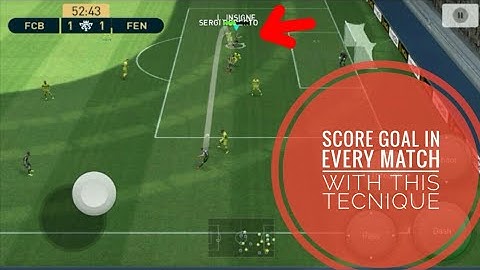 SCORE GOALS IN EVERY MATCHES WITH THIS TRICK (LOFTED PASS) pes mobile 2019
