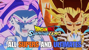 Dragon Ball Sparking! Zero DLC 3 All Supers, Ultimates And Transformations!