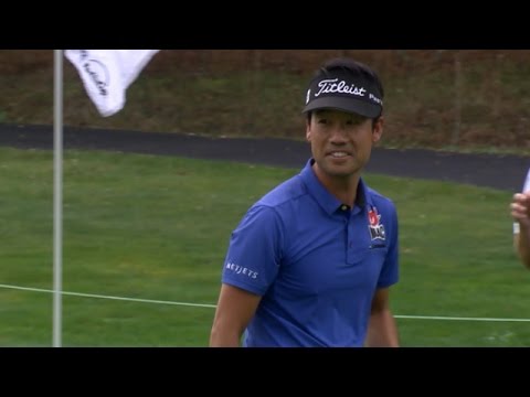 Kevin Na flashes his short game and a smile at Safeway