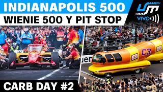 🔴 INDY 500 EN VIVO 2026 | WIENIE 500 + PIT STOP CHALLENGE | INDYCAR con @DC12F1