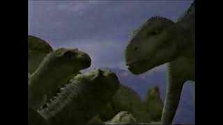 Le Dinosaure Bande Annonce Télé, Vhs Et Dvd Disney, 2001 Pub