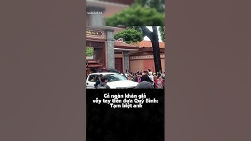 Hàng Ngàn Khán Giả Tiễn Biệt Nghệ Sĩ Quý Bình Trong Xúc Động