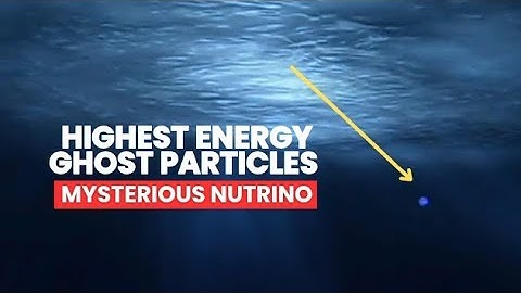 Mysterious Ghost Particle from Space detected in Mediterranean Sea.