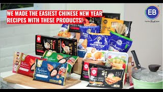 Easiest Chinese New Year Recipes for Beginners using EB Food Products! CNY Reunion Dinner Idea screenshot 2