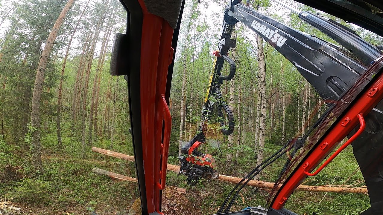 Komatsu 901XC C93 demo koneella harjottelua ja tuntemuksia koneesta. #901XC