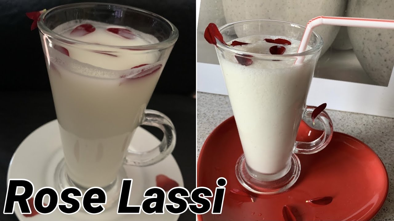 Rose Lassi | Rose Lassi Refreshing Summer Drink |how to make rose lassi| 