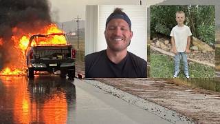 'I just felt so loved;' Man touched by son's offer after truck hit by lightning