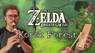 Korok Forest Day - Zelda Breath Of The Wildtears Of The Kingdom - Multi-Instrumental Cover
