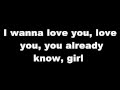 Akon-I wanna love you lyrics