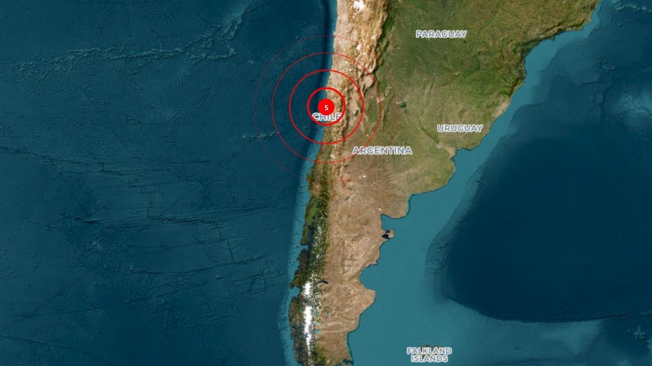 Now :5.2M Earthquake in  Chile , Top 20 Major Earthquakes – A Year in Review