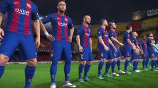 PES 2017 Barcelona vs Real Madrid (Martinoli y Luis Garcia) PS4