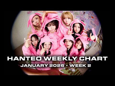 [Hanteo Weekly TOP 10] 2026년 1월 2주 차 한터 주간차트 | JANUARY 2026 WEEK 2