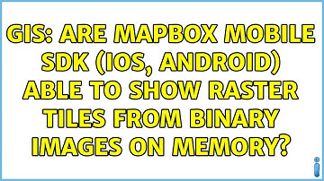 GIS: Are MapBox mobile SDK (iOS, Android) able to show raster tiles from binary images on memory?