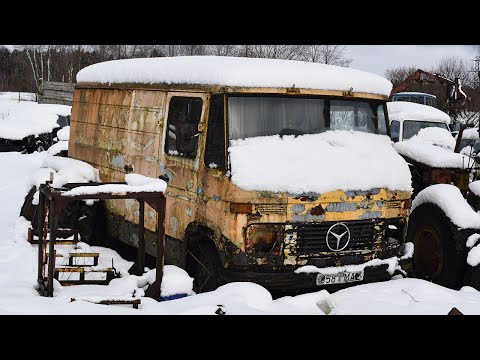 Mercedes-Benz 407D Cold Start After 12 Years (1080p)