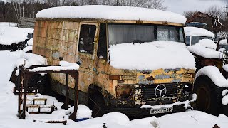 Mercedes-Benz 407D Cold Start After 12 Years (1080p)