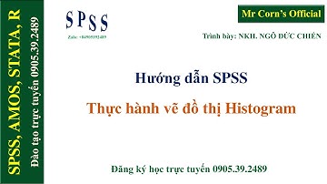 Hướng dẫn SPSS | Thực hiện vẽ đồ thị Histogram trên SPSS (Histogram chart in SPSS) MS: 08.03.2021
