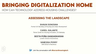 Bringing Digitalization Home: How Can Technology Address Housing Challenges? | Panel 6
