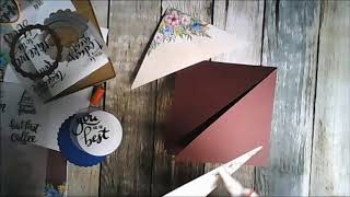 Prosta kartka. Simply card process. Altair Art - Nightfall  #cardmaking #nightfall #AltairArt