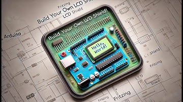 Build Your Own Arduino LCD Shield with Fritzing! | Step-by-Step Guide| |Ashraf Explains
