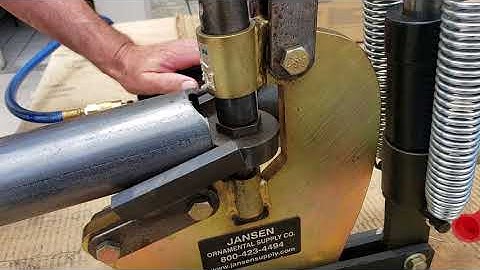 Hydraulic Pipe Notcher