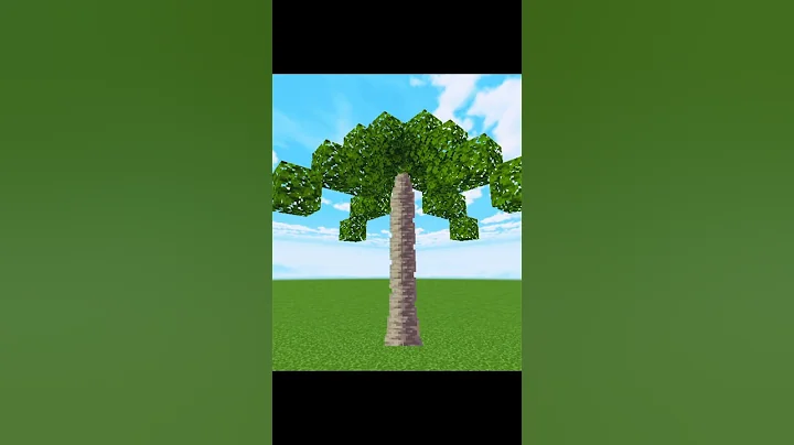 Palm tree in Minecraft 😲🤯||#minecraft #gaming #shorts