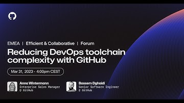 Reducing DevOps toolchain complexity with GitHub