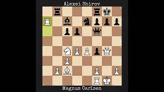 Magnus Carlsen vs Alexei Shirov | XXV SuperGM (2008)