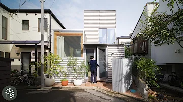 NEVER TOO SMALL: Japanese Stacked Box House, Tokyo 51sqm/549sqft