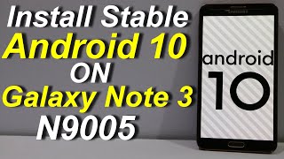 Install Android 10 On Galaxy Note 3 N9005 (Urdu+Hindi) screenshot 5