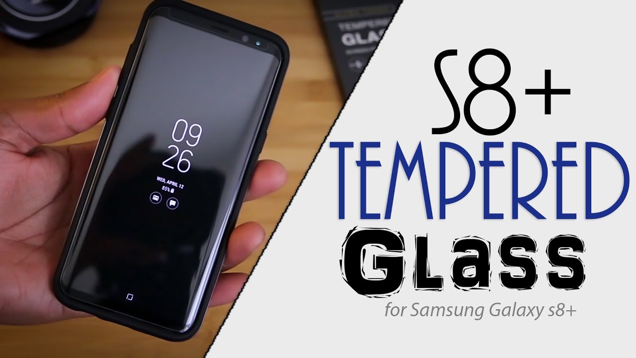 Olixar Samsung Galaxy S8 Plus Temperierte Glas Beschützer Überprüfung