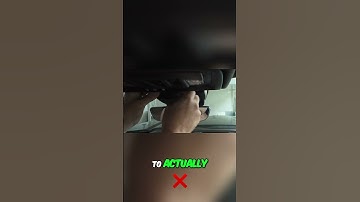 Remove Rearview Mirror Housing: Easy DIY Car Hack!