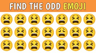 Find The Odd Emoji | Crack the Code: Deciphering the Odd One Out Challenge!