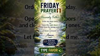 Friday Favour: The 10-Second Prayer That Changes Everything  #prayerandpurpose #gospelmusic  #love